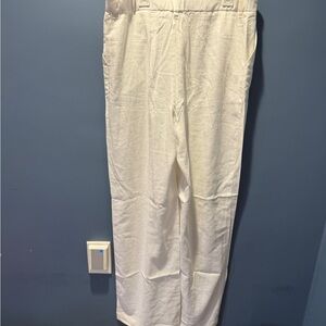 White Linen Pants